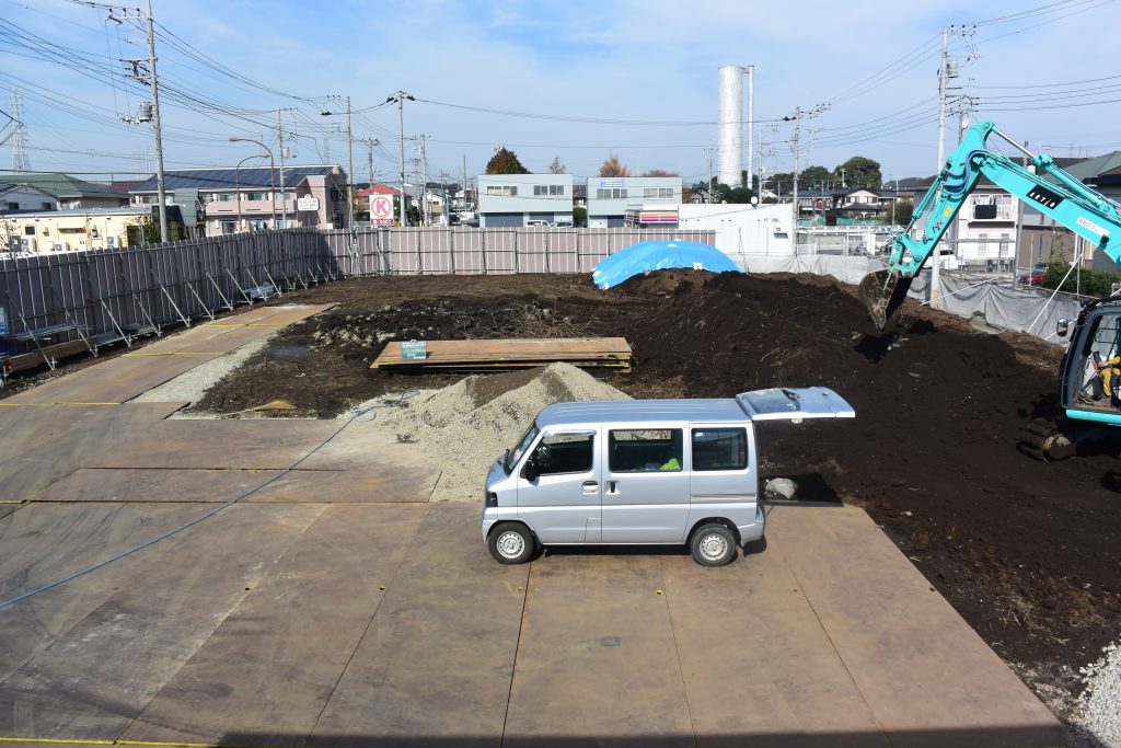 着工２４日目（平成29年11月2日）定点写真