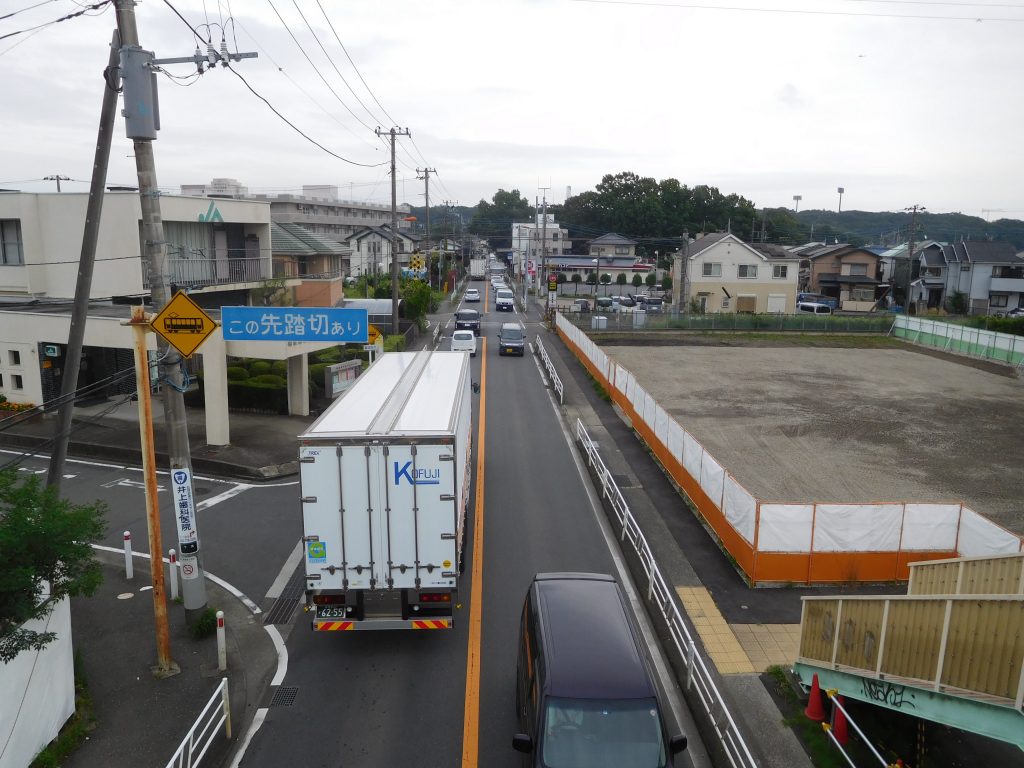 歩道橋より東（令和元年７月９日）